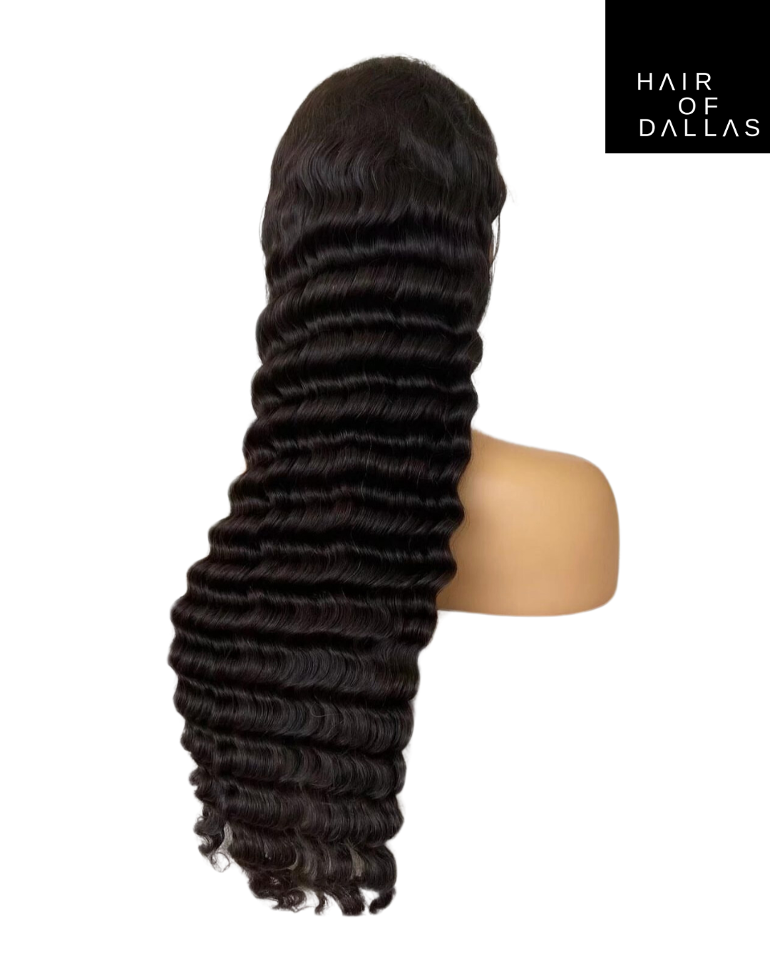 Peruvian Deep Wave Lace Frontal Wig