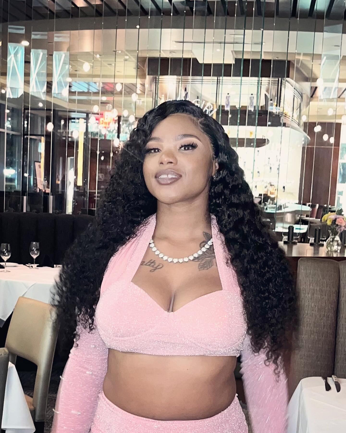 Peruvian Deep Curl Lace Frontal Wig