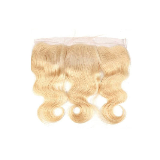 613 Peruvian Blonde Body Wave Frontal 10a